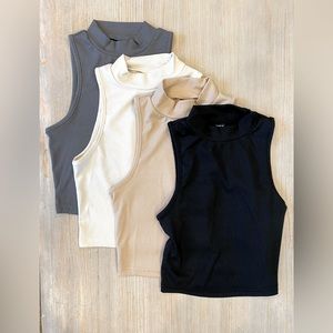 SHEIN - Crop Tops - Set of 4 NWOT
